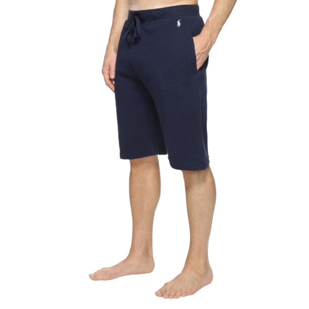 Polo Ralph Lauren Men's Waffle Shorts with Drawstring in Navy | LG | NWT